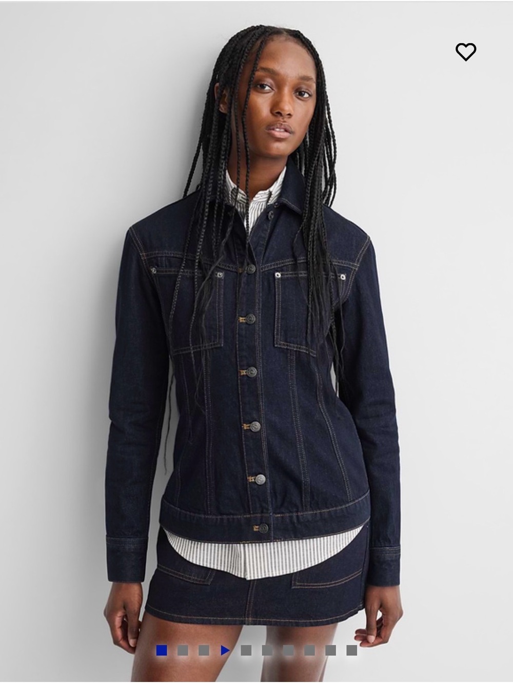 Gap x A.P.C Structured Denim Jacket